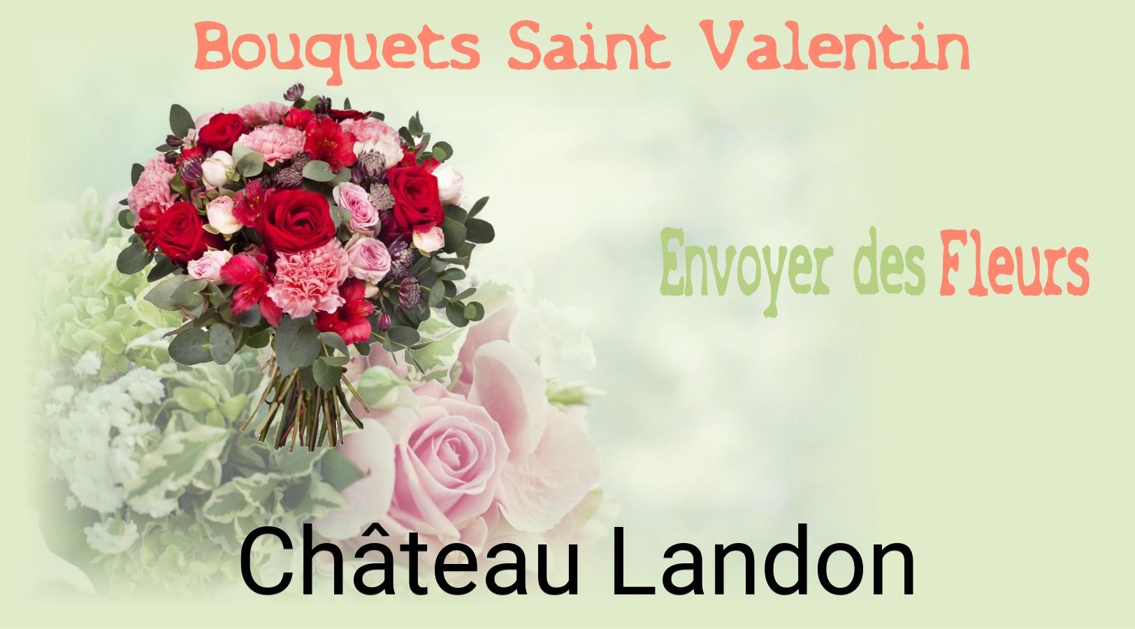 Roses de Saint-Valentin livrées à Château-Landon